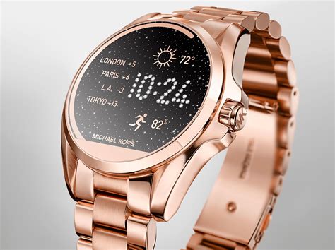 michael kors bradshaw 2 smartwatch - rose gold|michael kors bradshaw smartwatch instructions.